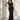 Mermaid Black Sleeveless V Neck Evening Gowns