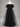 Black Mesh Wedding Dress Tulle Sleeve flutter Gowns