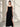 Black Cowl Neck Maxi Dress Slip bridesmaid Wedding Guest