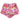 HEREAD Sequin Sparkle High-Waisted Shorts Glittery Party Booty Shorts Shiny Dance Shorts for Festivals Club Nights, Costumes & Performance Outfits (Pink Multicolor)