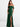 2025 Emerald Green A-Line Off the Shoulder Convertible Bridesmaid Dress