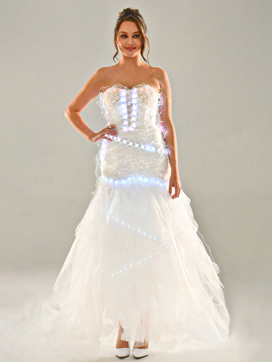 2025 Blue Wedding Dress | Blue Embellished Bridal Gowns BRIDALVENUS 2025 Blue Wedding Dress | Blue Embellished Bridal Gowns BRIDALVENUS