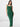 2025 Emerald Green Pleated Square Neck Sleeveless Bridesmaid Dress