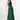 Emerald Green One Shoulder Chiffon Bridesmaid Maxi Dress