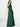 Emerald Green One Shoulder Chiffon Bridesmaid Maxi Dress