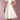 Vintage Tea Length Wedding Dresses A Line Puff Sleeve