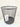 Cosydays Baskets for waste paper littering for household purposes，Black, 6 Gallon