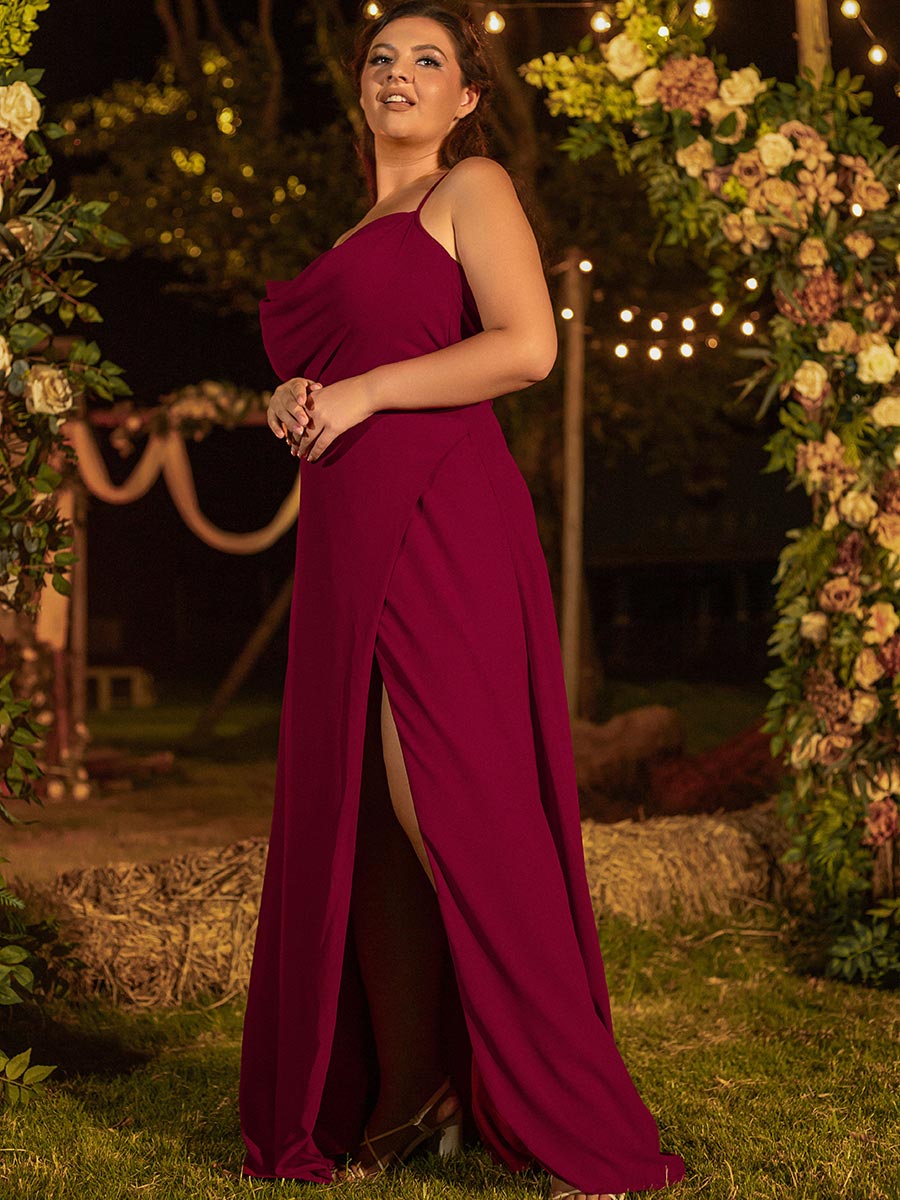 2025 Burgundy Mother Of The Bride Dresses Plus Size Sleeveless