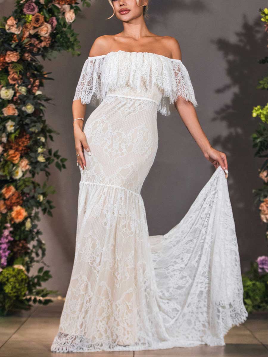 Flutter Sleeve Wedding Dress | Shop Bridal Gowns 2025 BRIDALVENUS Flutter Sleeve Wedding Dress | Shop Bridal Gowns 2025 BRIDALVENUS