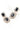 Vintage Rhinestone Black Geometric Earrings Wedding Sparkling Earrings