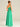 Emerald Green Chiffon Bridesmaid Dresses Sleeveless Slip