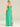 Boho Green Bridesmaid Dresses Cowl Neck Sleeveless