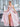 Vestidos de dama de honor con abertura halter de satén delicado rosa BGCT012