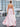 Rosa zartes Satin-Brautjungfernkleid mit Neckholder und Schlitz BGCT012