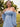 Plus Size Blue Off Shoulder Bridesmaid Dresses BGGC026