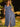 Juwelenblaues Brautjungfernkleid in Übergröße mit V-Ausschnitt BGET020