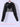 CASDRE Women's Fishnet Mesh Sweatshirt Long Sleeve Sequin Cut Out Hoodie Crop Top Rave Party Pullover Cropped Jacket Black